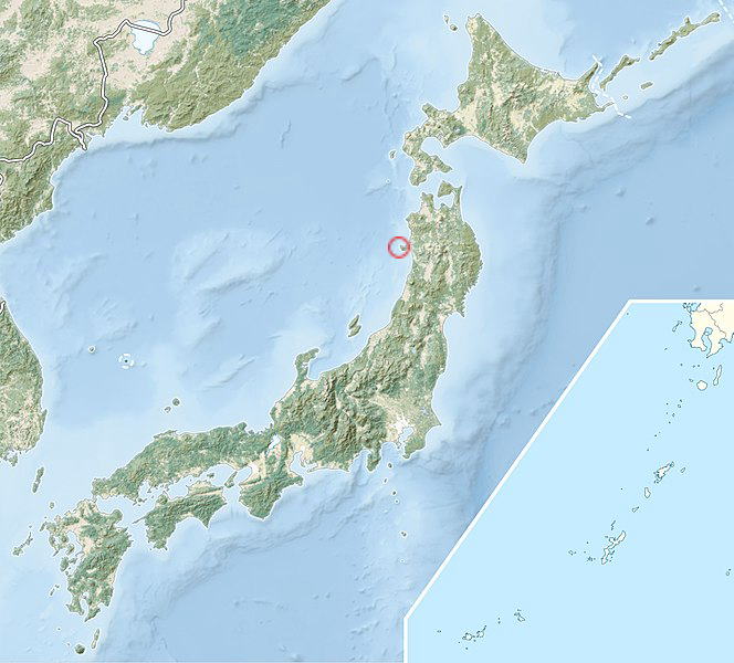 航空自衛隊 加茂分屯基地 （秋田県男鹿市） 位置図