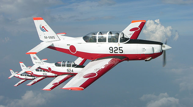 航空自衛隊　T-7 初等練習機　写真画像