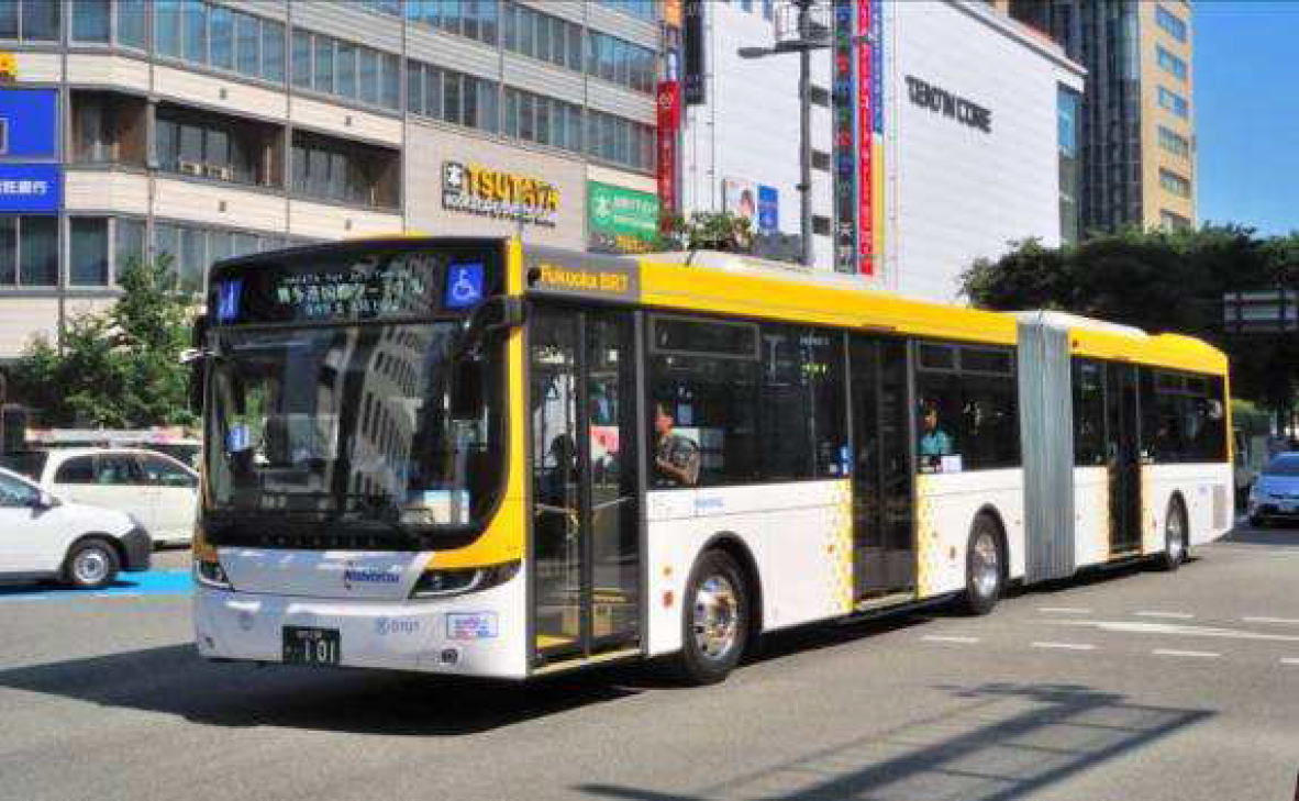 連節バス（資料：西日本鉄道）
