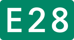 高速道路 ナンバリング E28