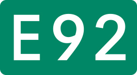 高速道路 ナンバリング E92