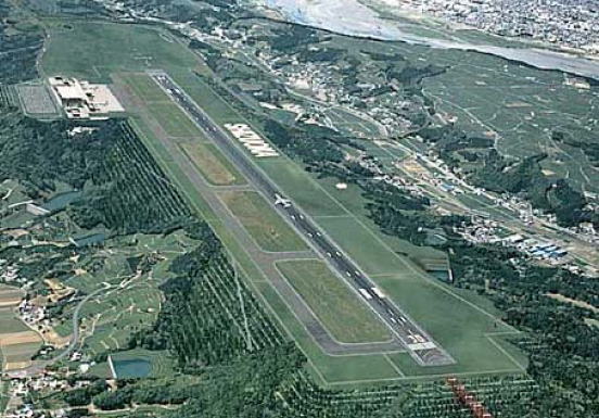 静岡空港　（富士山静岡空港）　全景写真