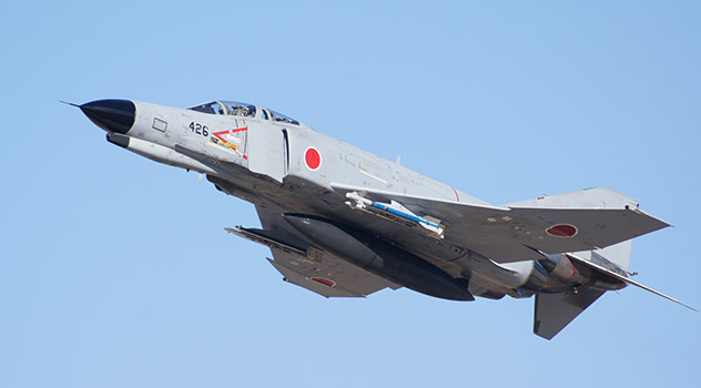 航空自衛隊　F-4EJ (改) 戦闘機　写真画像