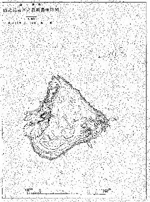 西之島（西ノ島）　新島　1999年 空中写真測量