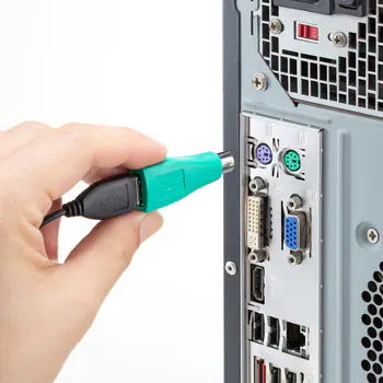 USBマウスをPS/2コネクタへ接続するための変換コネクター6