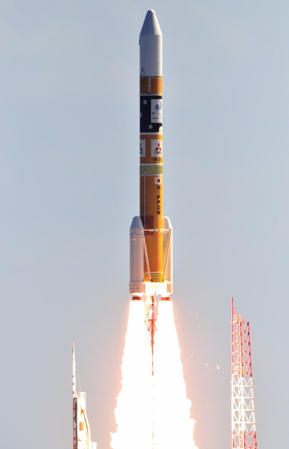 H2Aロケット25号機　打ち上げ写真