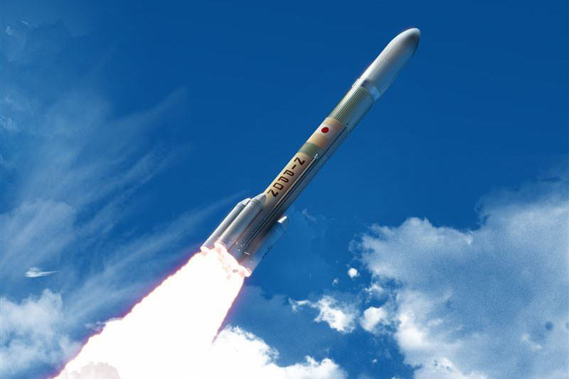 新型基幹ロケット「Ｈ３」（イメージ＝ＪＡＸＡ提供）