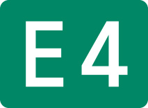 高速道路 ナンバリング E4