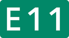 高速道路 ナンバリング E11