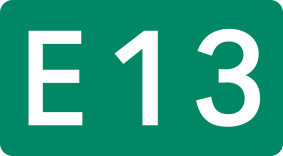 高速道路 ナンバリング E13