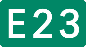 高速道路 ナンバリング E23