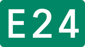 高速道路 ナンバリング E24