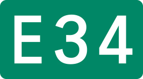高速道路 ナンバリング E34