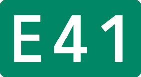 高速道路 ナンバリング E41