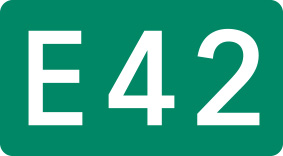 高速道路 ナンバリング E42