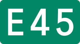 高速道路 ナンバリング E45