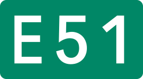 高速道路 ナンバリング E51