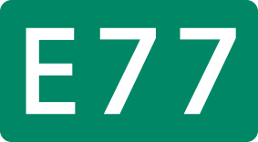 高速道路 ナンバリング E77