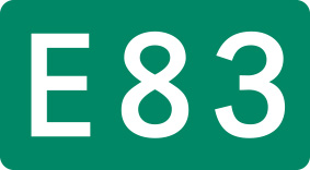 高速道路 ナンバリング E83