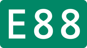 高速道路 ナンバリング E88