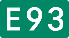 高速道路 ナンバリング E93