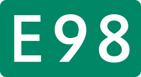 高速道路 ナンバリング E98