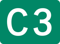 高速道路 ナンバリング C3