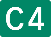 高速道路 ナンバリング C4