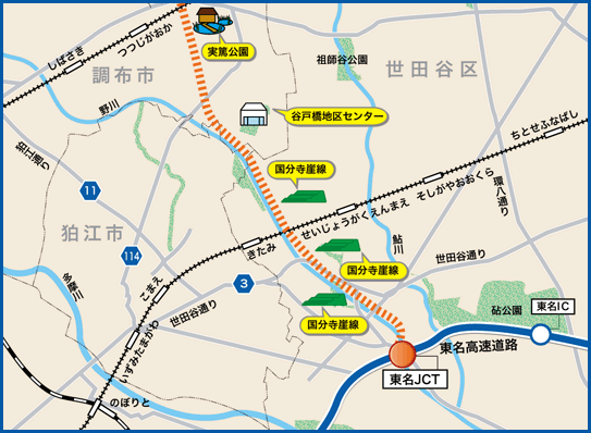 Tokyo Ring Step_外環・外かん_東京外環Webマップ　東名JCT